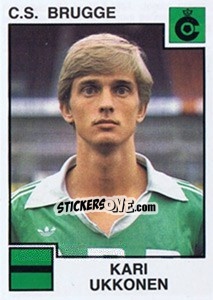 Cromo Kari Ukkonen - Football Belgium 1984-1985 n. 112 - Panini