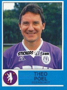 Figurina Theo Poel - Football Belgium 1986-1987 n. 53 - Panini