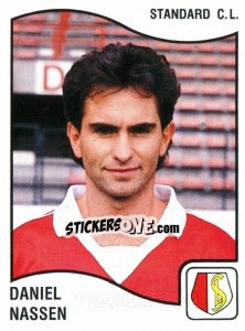 Figurina Daniel Nassen - Football Belgium 1989-1990 n. 278 - Panini