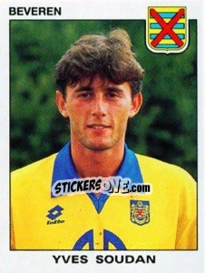 Figurina Yves Soudan - Football Belgium 1992-1993 n. 54 - Panini