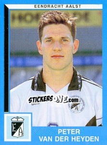 Cromo Peter Van Der Heyden - Football Belgium 1999-2000 n. 17 - Panini