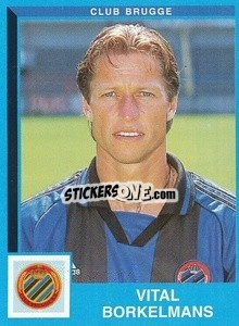 Sticker Vital Borkelmans - Football Belgium 1999-2000 n. 77 - Panini