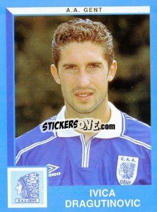 Figurina Ivica Dragutinovic - Football Belgium 1999-2000 n. 157 - Panini
