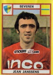 Figurina Jan Janssens - Football Belgium 1974-1975 n. 101 - Panini