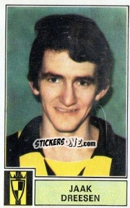 Cromo Jaak Dreesen - Football Belgium 1972-1973 n. 165 - Panini