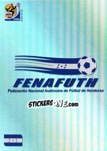 Figurina Honduras - FIFA World Cup South Africa 2010. Premium cards n. 20 - Panini