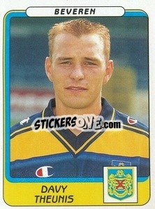 Sticker Davy Theunis - Football Belgium 2001-2002 n. 71 - Panini