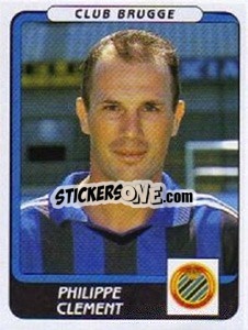Cromo Philippe Clement - Football Belgium 2001-2002 n. 99 - Panini