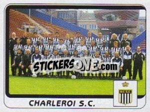 Sticker Team Photo - Football Belgium 2001-2002 n. 109 - Panini