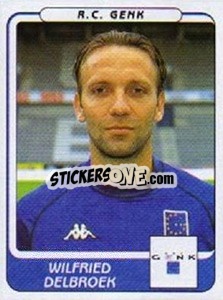 Figurina Wilfried Delbroeck - Football Belgium 2001-2002 n. 132 - Panini
