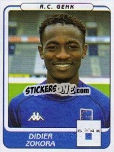 Figurina Didier Zokora - Football Belgium 2001-2002 n. 133 - Panini