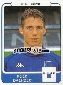 Cromo Koen Daerden - Football Belgium 2001-2002 n. 138 - Panini
