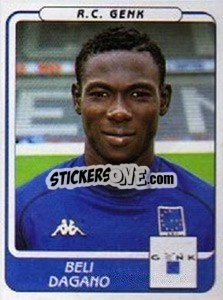 Sticker Beli Dagano - Football Belgium 2001-2002 n. 146 - Panini