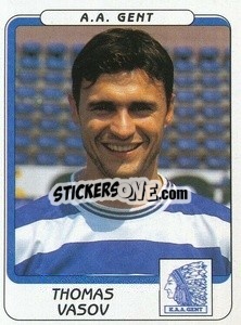 Cromo Thomas Vasov - Football Belgium 2001-2002 n. 154 - Panini