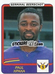Cromo Paul Kpaka