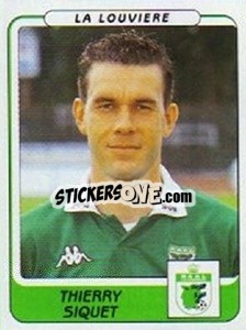 Cromo Thierry Siquet - Football Belgium 2001-2002 n. 192 - Panini