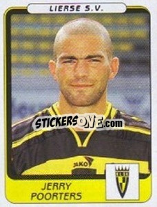 Cromo Jerry Poorters - Football Belgium 2001-2002 n. 216 - Panini