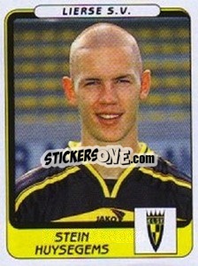Cromo Stein Huysegens - Football Belgium 2001-2002 n. 223 - Panini