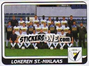Cromo Team Photo - Football Belgium 2001-2002 n. 229 - Panini