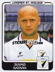 Cromo Suvad Katana - Football Belgium 2001-2002 n. 234 - Panini