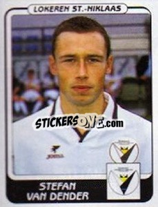 Sticker Stefan van Dender - Football Belgium 2001-2002 n. 235 - Panini
