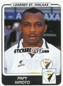 Sticker Papy Kimoto - Football Belgium 2001-2002 n. 245 - Panini