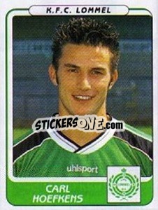 Cromo Carl Hoefkens - Football Belgium 2001-2002 n. 254 - Panini