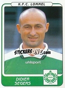 Cromo Didier Segers