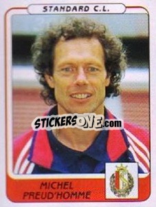 Figurina Michel Preud'homme - Football Belgium 2001-2002 n. 308 - Panini