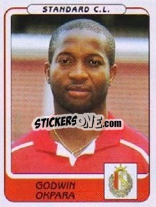 Cromo Godwin Okpara - Football Belgium 2001-2002 n. 312 - Panini