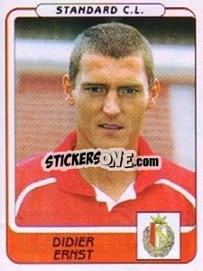 Figurina Didier Ernst - Football Belgium 2001-2002 n. 317 - Panini