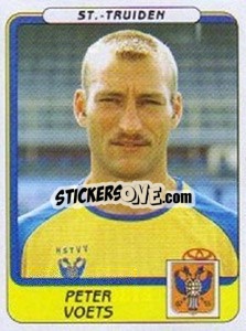 Cromo Peter Voets - Football Belgium 2001-2002 n. 333 - Panini