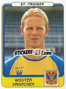 Cromo Wouter Vrancken - Football Belgium 2001-2002 n. 337 - Panini