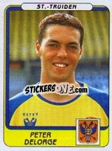 Cromo Peter Delorge - Football Belgium 2001-2002 n. 341 - Panini