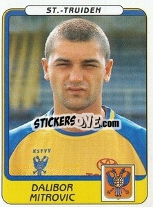 Cromo Dalibor Maitrovic - Football Belgium 2001-2002 n. 344 - Panini