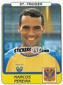 Cromo Marcos Pereira - Football Belgium 2001-2002 n. 345 - Panini