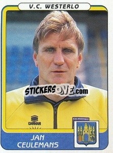 Figurina Jan Cueulemans - Football Belgium 2001-2002 n. 348 - Panini