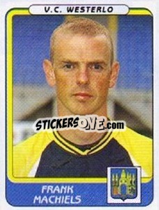 Cromo Frank Machiels - Football Belgium 2001-2002 n. 352 - Panini