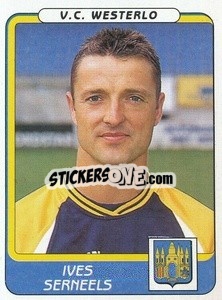 Cromo Ives Serneels - Football Belgium 2001-2002 n. 356 - Panini