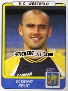 Cromo Vedran Pelic - Football Belgium 2001-2002 n. 366 - Panini