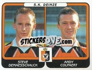 Cromo Steve Demaesschalck / Andy Colpaert
