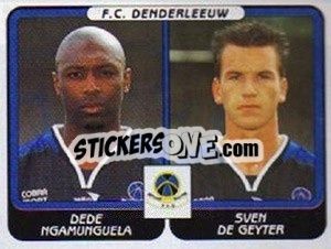 Cromo Dede Ngamunguela / Sven de Geyter