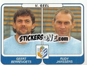 Cromo Geert Berrevoerts / Rudy Janssens