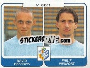 Cromo David Geeroms / Philip Piedfort