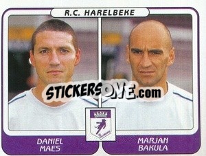Cromo Daniel Maes / Marijan Bakula