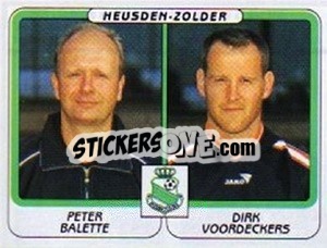 Cromo Peter Balette / Dirk Voordeckers - Football Belgium 2001-2002 n. 430 - Panini