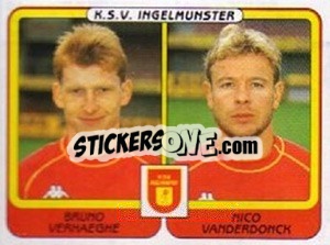 Cromo Bruno Verhaeghe / Nico Vanderdonck