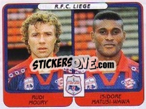 Cromo Rudi Moury / Isidore Matusi-Wawa