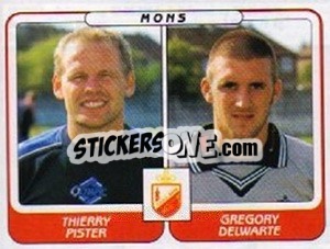 Cromo Thierry Pister / Gregory Delwarte