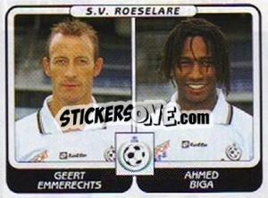 Cromo Geert Emmerechts / Ahmed Biga